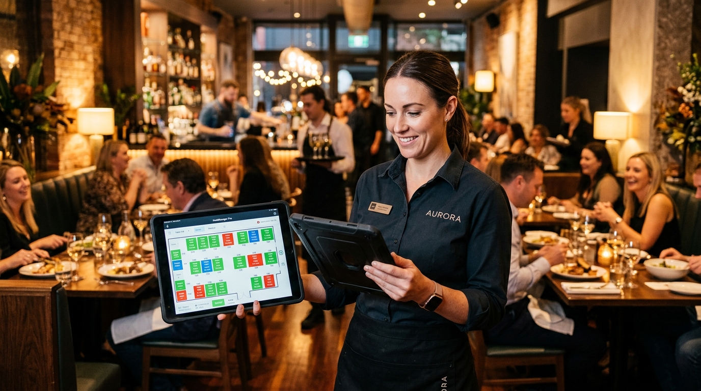 Restaurant table management and split bill
