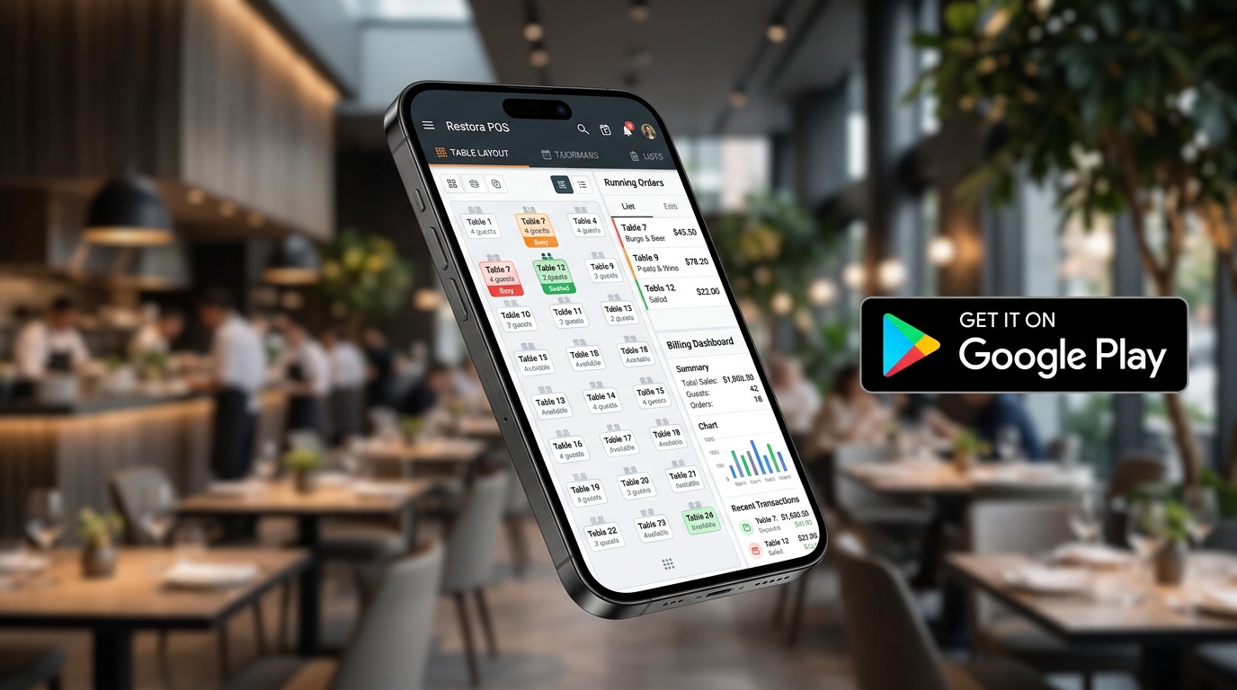 Restora restaurant mobile app