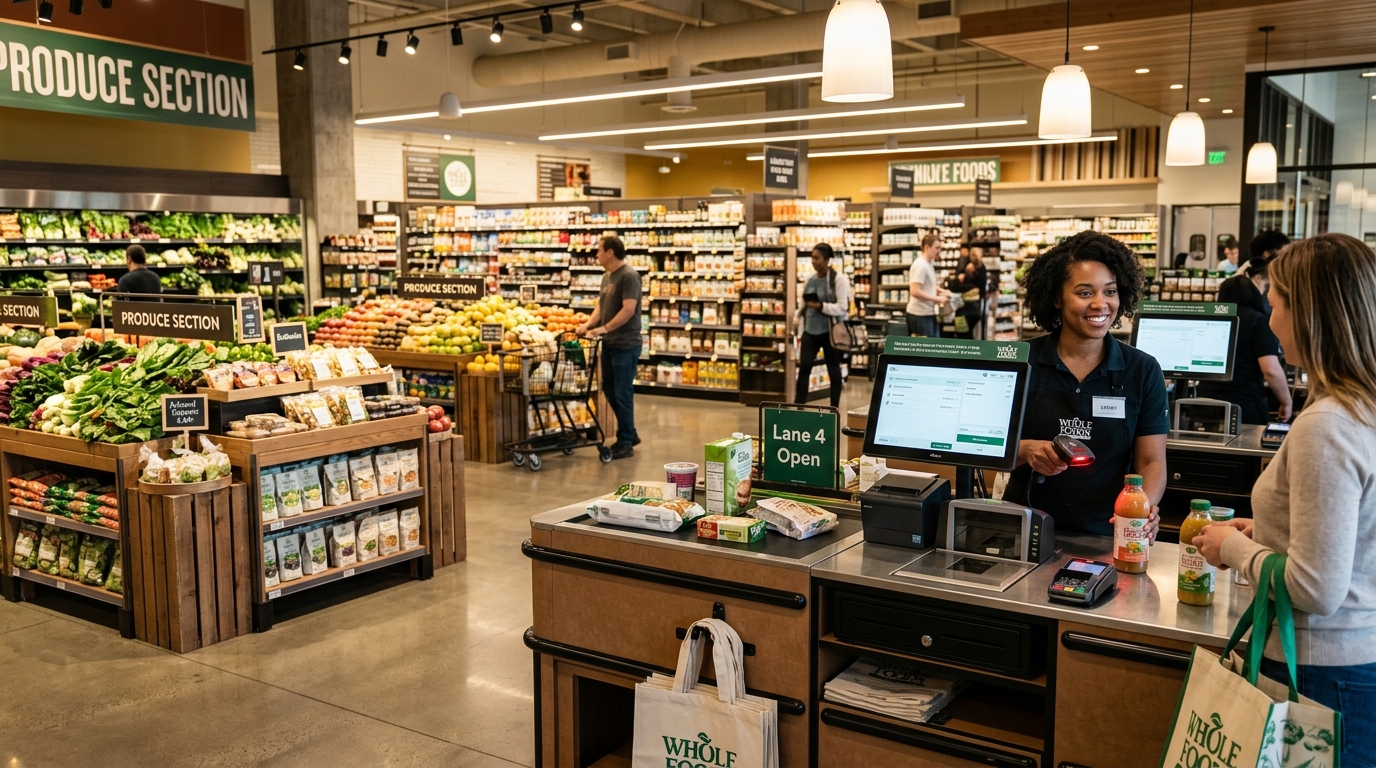 Super shop and grocery POS with barcode billing